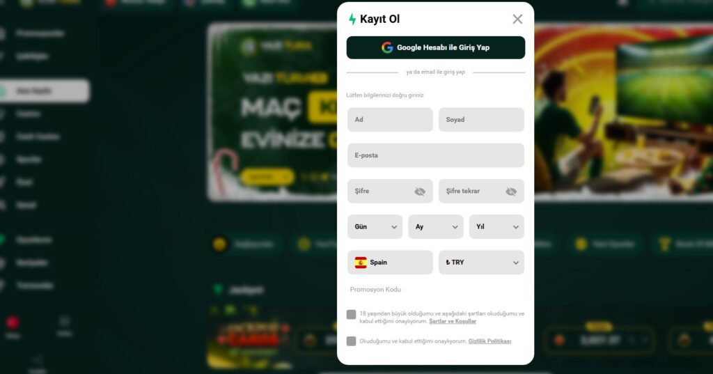 yazıtura üyelik